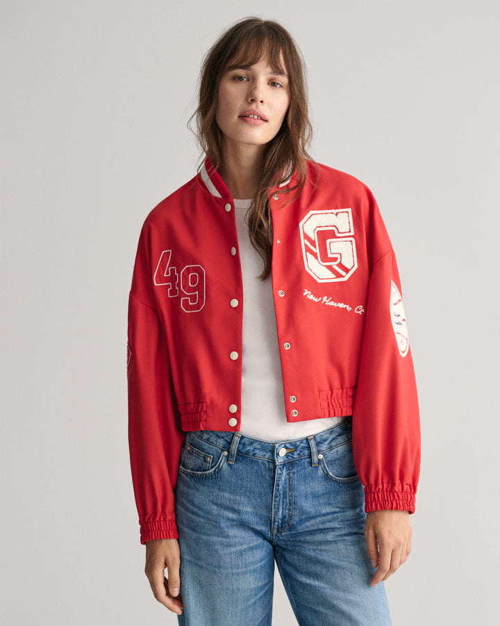 GANT Cropped Varsity Jacket/Jakna 4700308