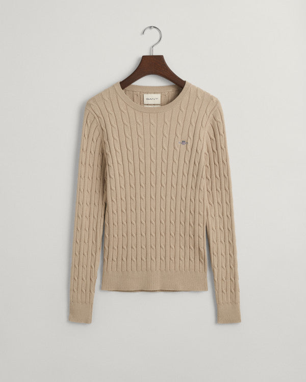 GANT Stretch Cotton Cable C-Neck/Pulover 4800100