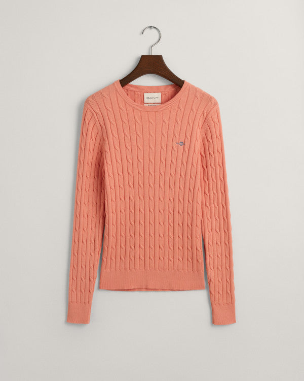 GANT Stretch Cotton Cable C-Neck/Pulover 4800100