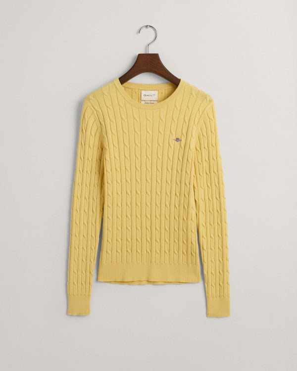 GANT Stretch Cotton Cable C-Neck/Pulover 4800100