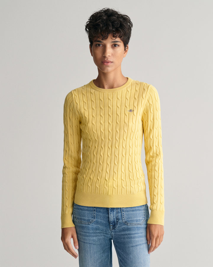 GANT Stretch Cotton Cable C-Neck/Pulover 4800100