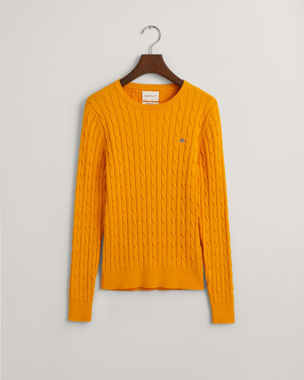 GANT Stretch Cotton Cable C-Neck/Pulover 4800100