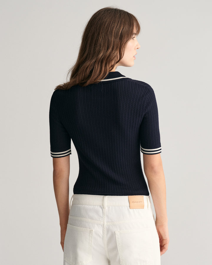 GANT Mini Cable Knit Polo/Pulover 4805231