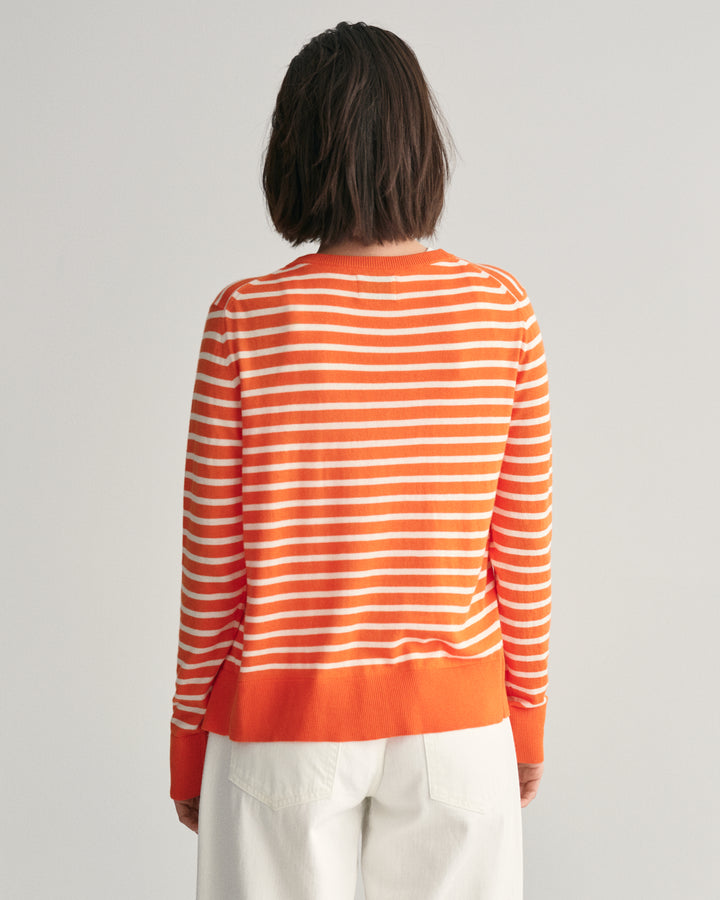 GANT Fine Knit Striped Cardigan/Pulover 4805232
