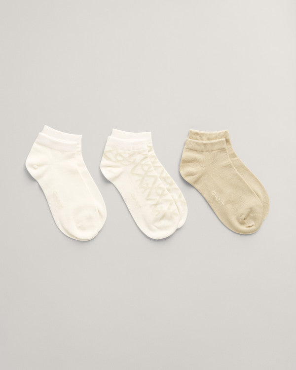 GANT G Pattern Ankle Socks 3-Pack/Čarape 3/1 4960221