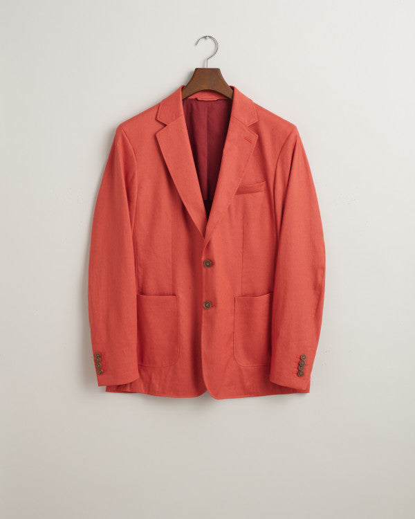 GANT Slim Cotton Linen Suit Blazer/Sako 7706262