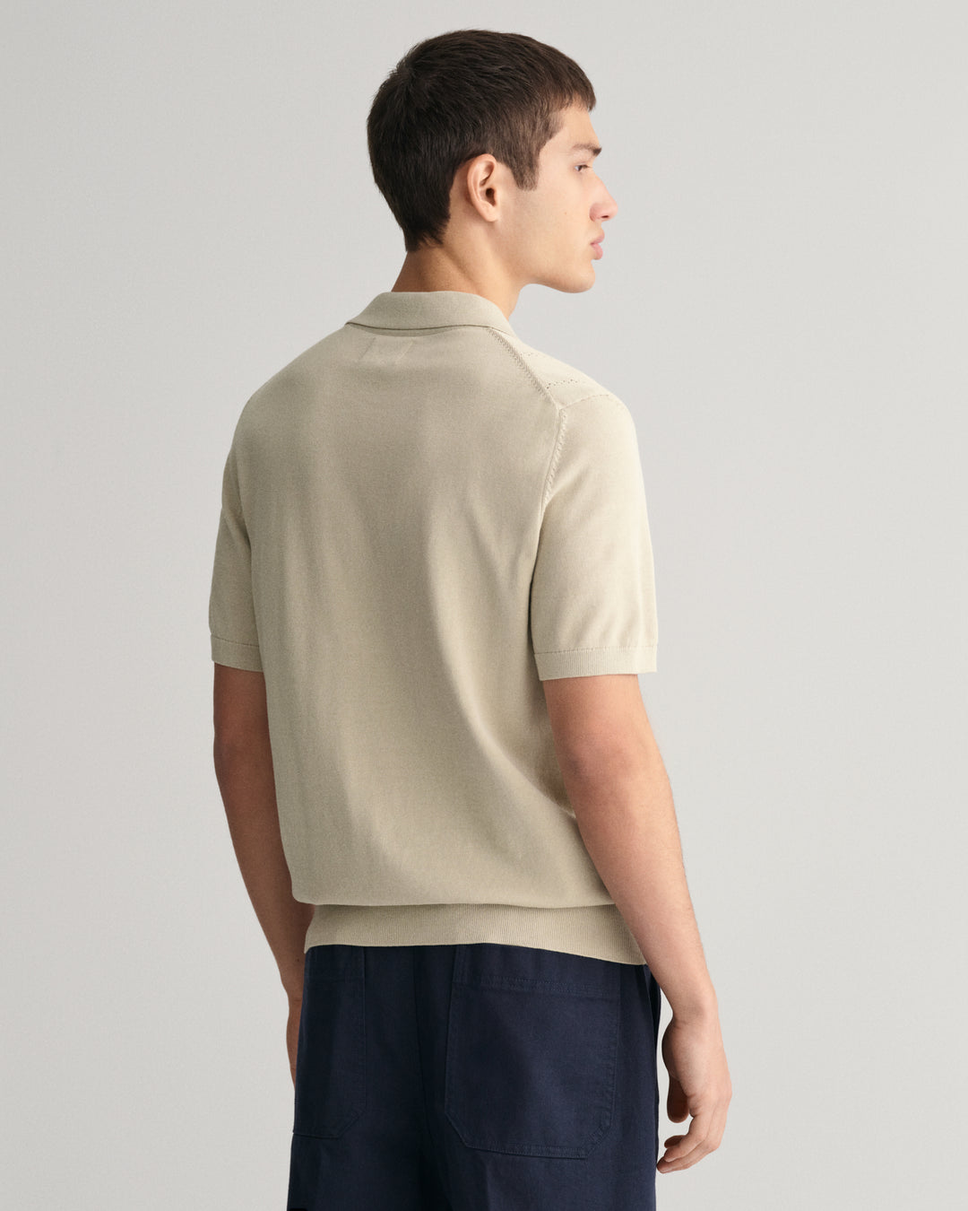 GANT Pointelle Textured Ss Polo/Polo majica 8030197