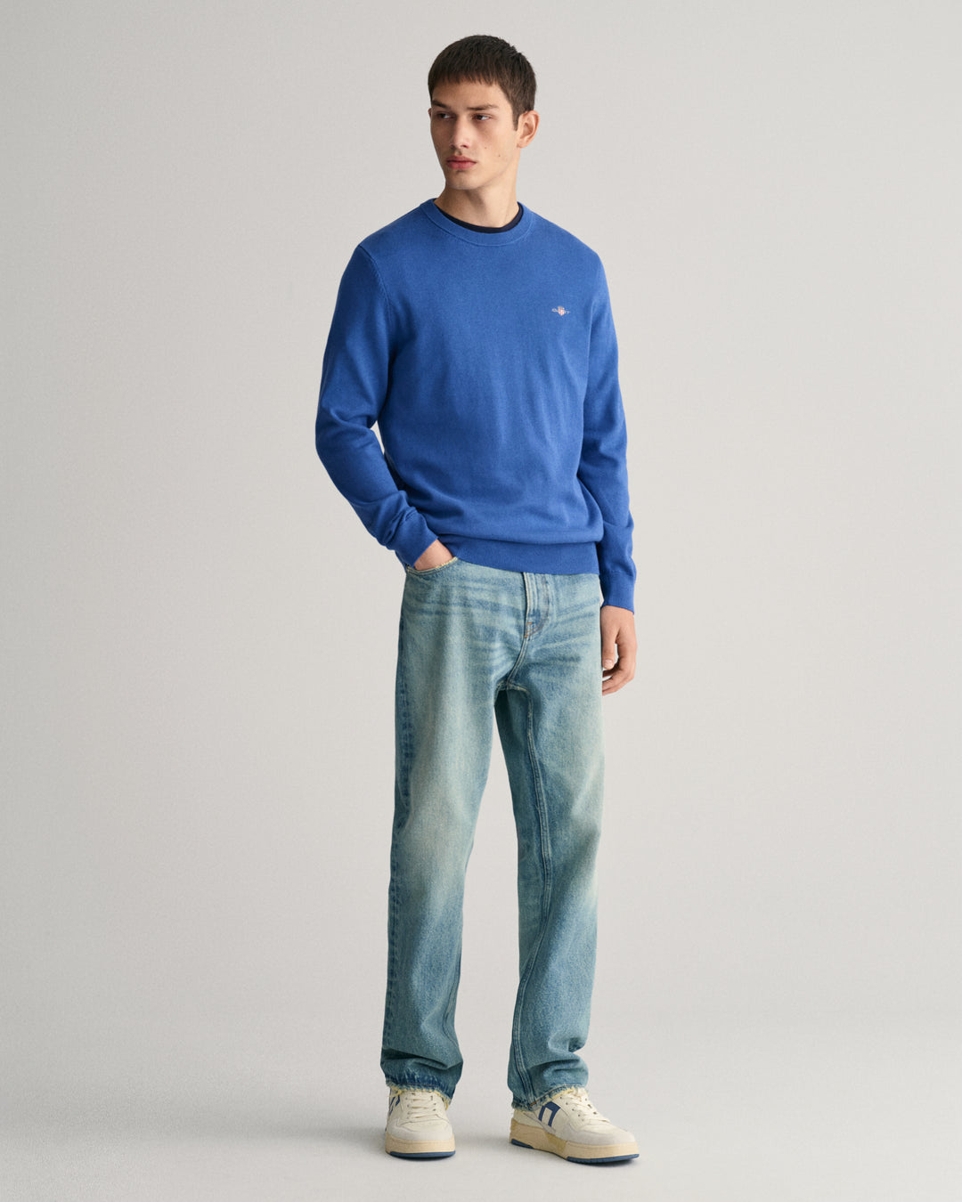 GANT Classic Cotton C-Neck/Pulover 8030561