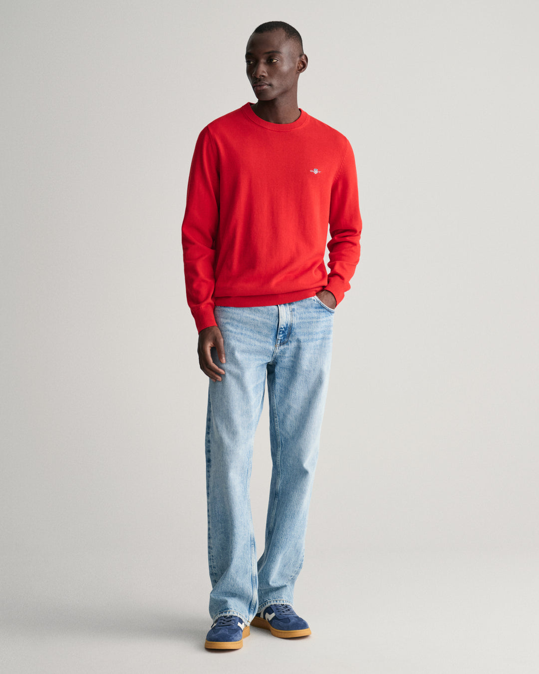 GANT Classic Cotton C-Neck/Pulover 8030561