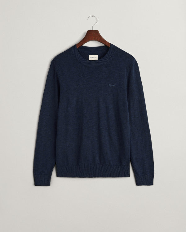 GANT Cotton Linen C-Neck/Pulover 8050190