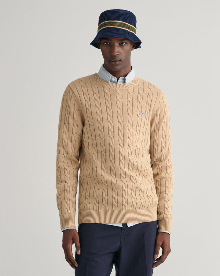 GANT Cotton Cable C-Neck/Pulover 8050601