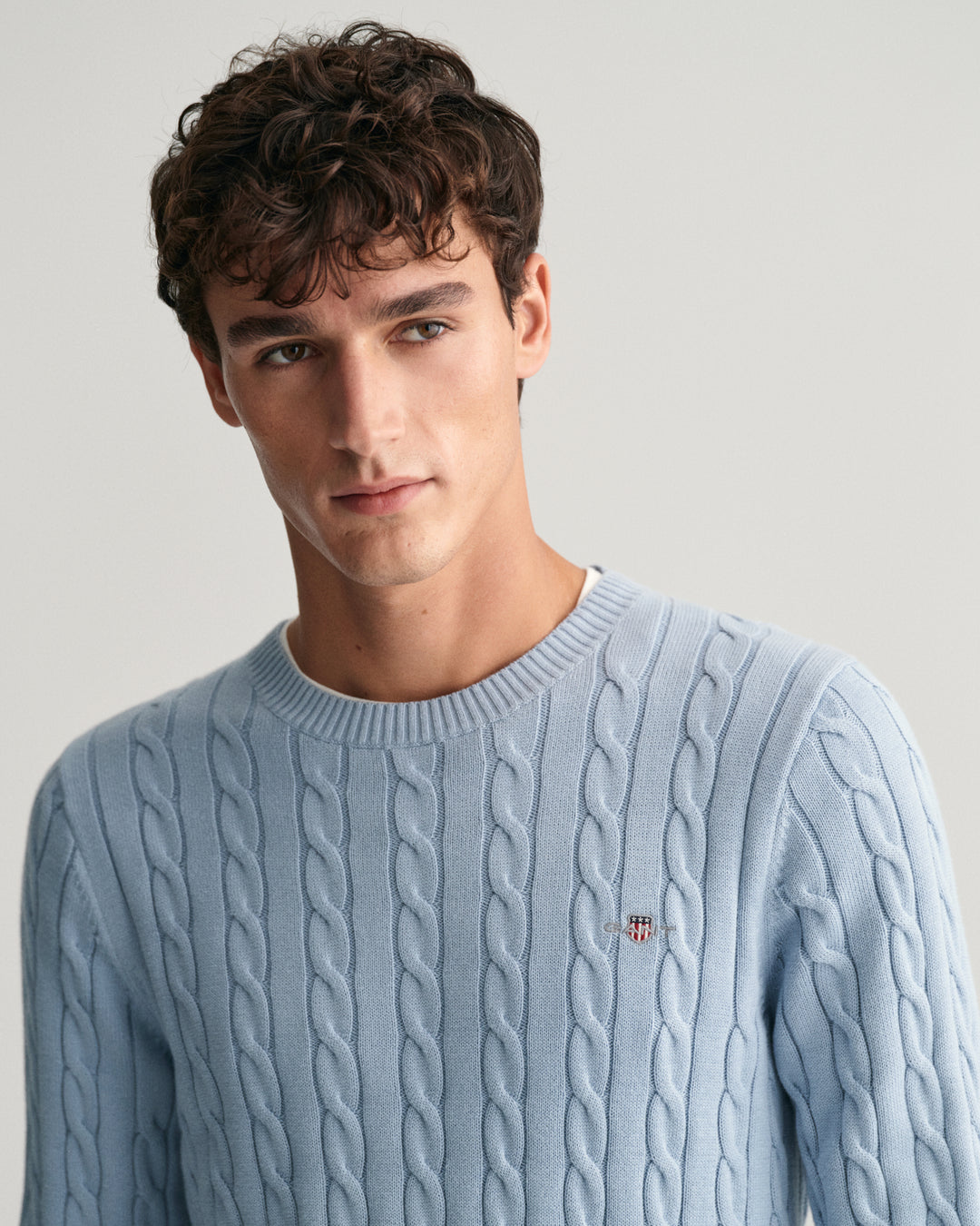 GANT Cotton Cable C-Neck/Pulover 8050601