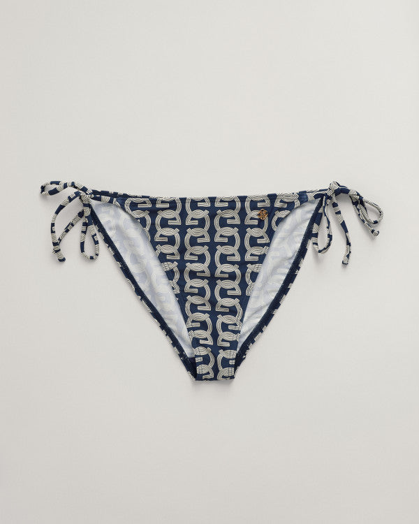 GANT G Pattern Tie Side Bikini Bottom/Bikini (donji dio) 922414002