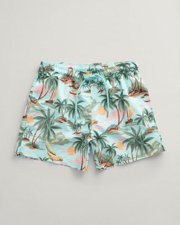 GANT Hawaii Print Swim Shorts/Kratke kupaće hlačice 922416008