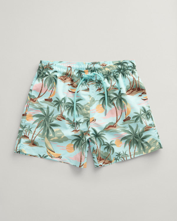 GANT Hawaii Print Swim Shorts/Kratke kupaće hlačice 922416008