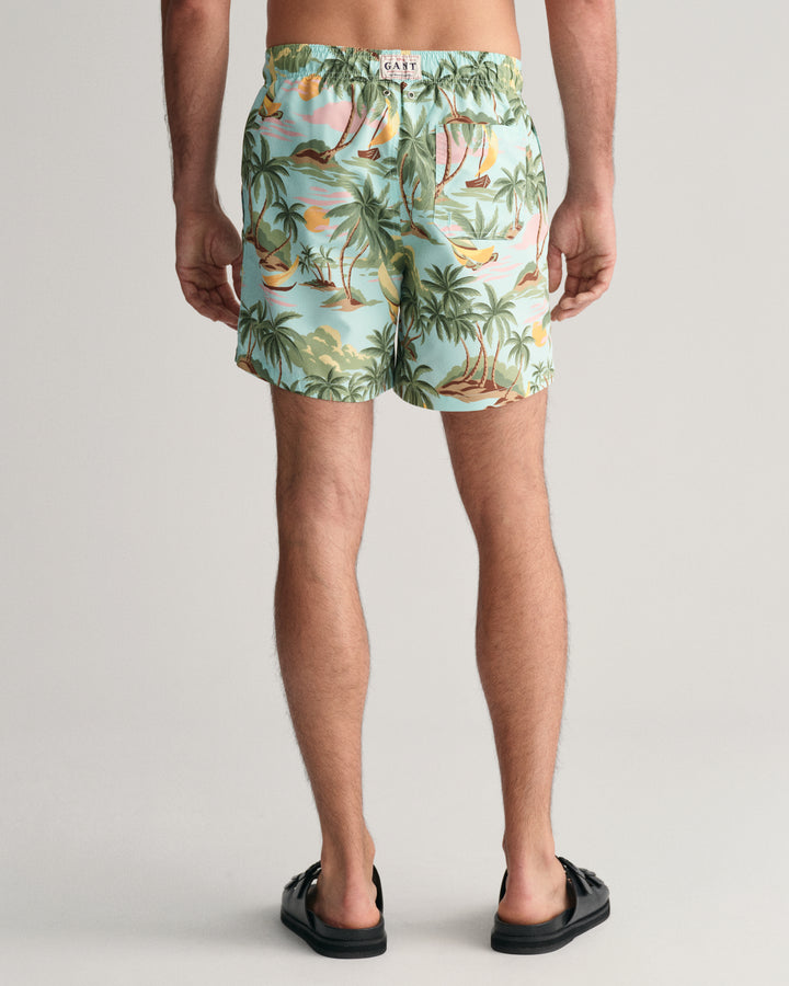 GANT Hawaii Print Swim Shorts/Kratke kupaće hlačice 922416008