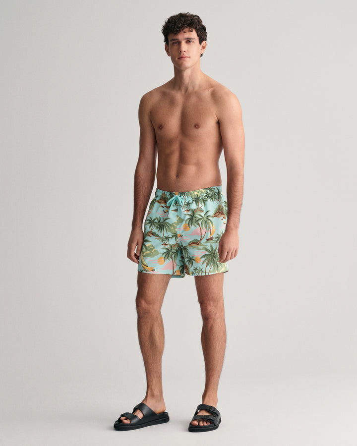 GANT Hawaii Print Swim Shorts/Kratke kupaće hlačice 922416008