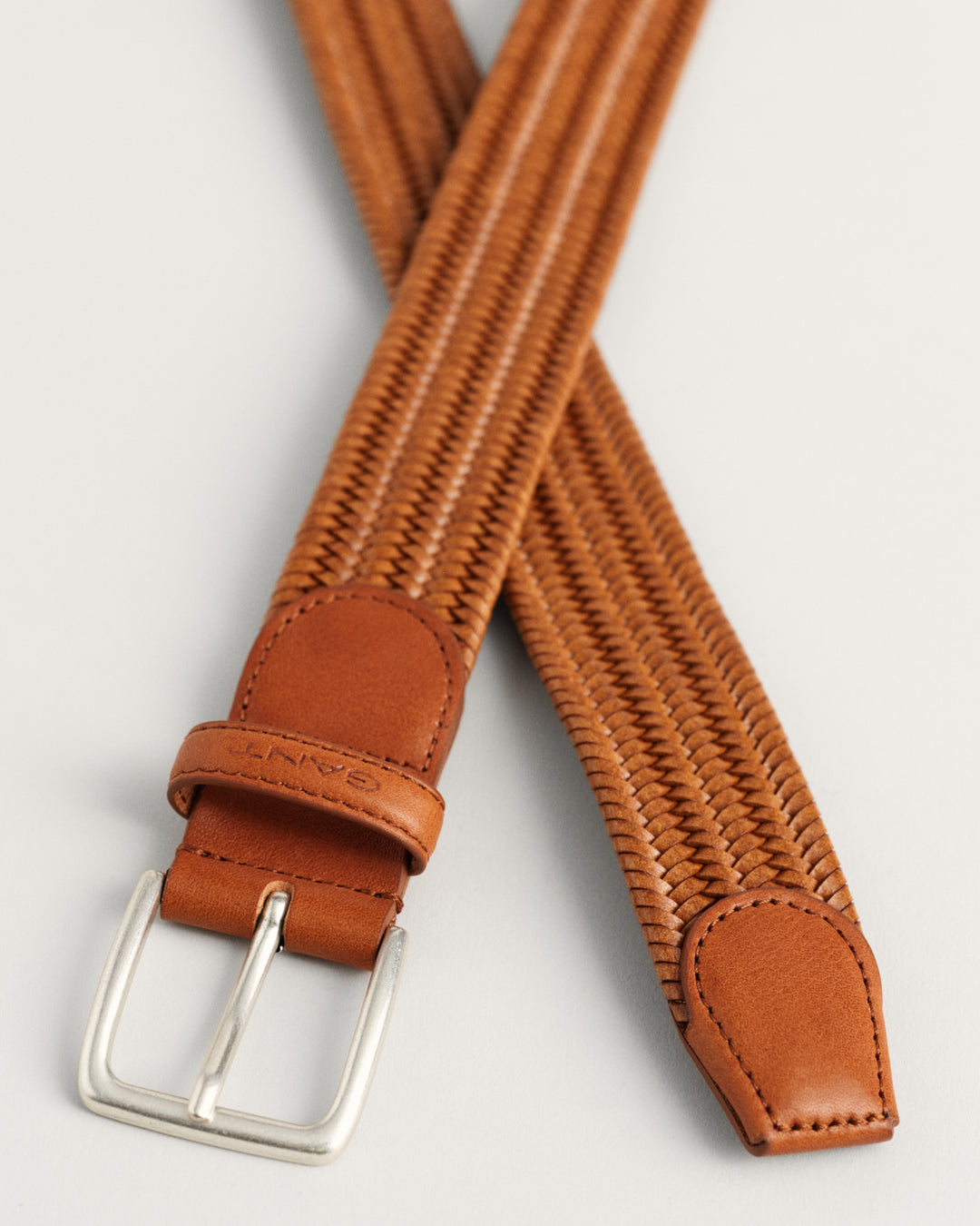 GANT Leather Elastic Braided Belt/Remen 9940161
