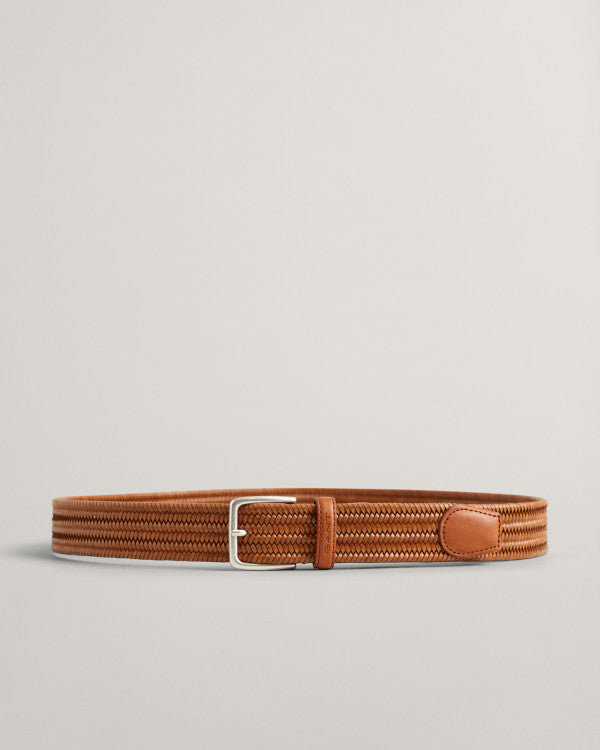 GANT Leather Elastic Braided Belt/Remen 9940161