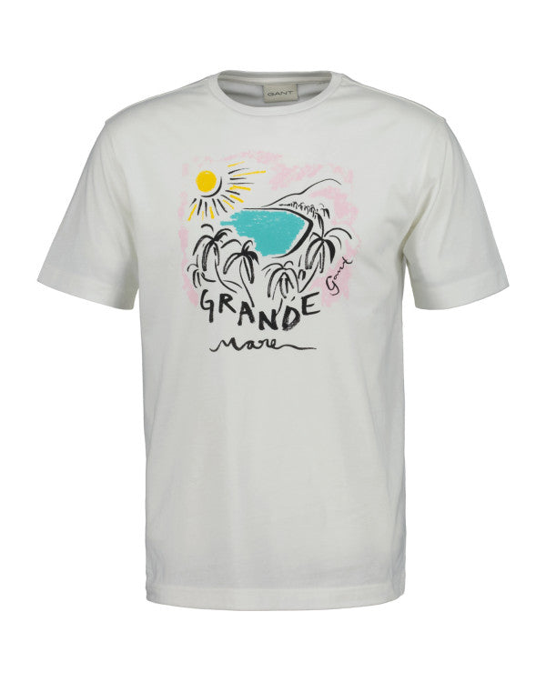 GANT Print Ss Tshirt/Majica 2003284