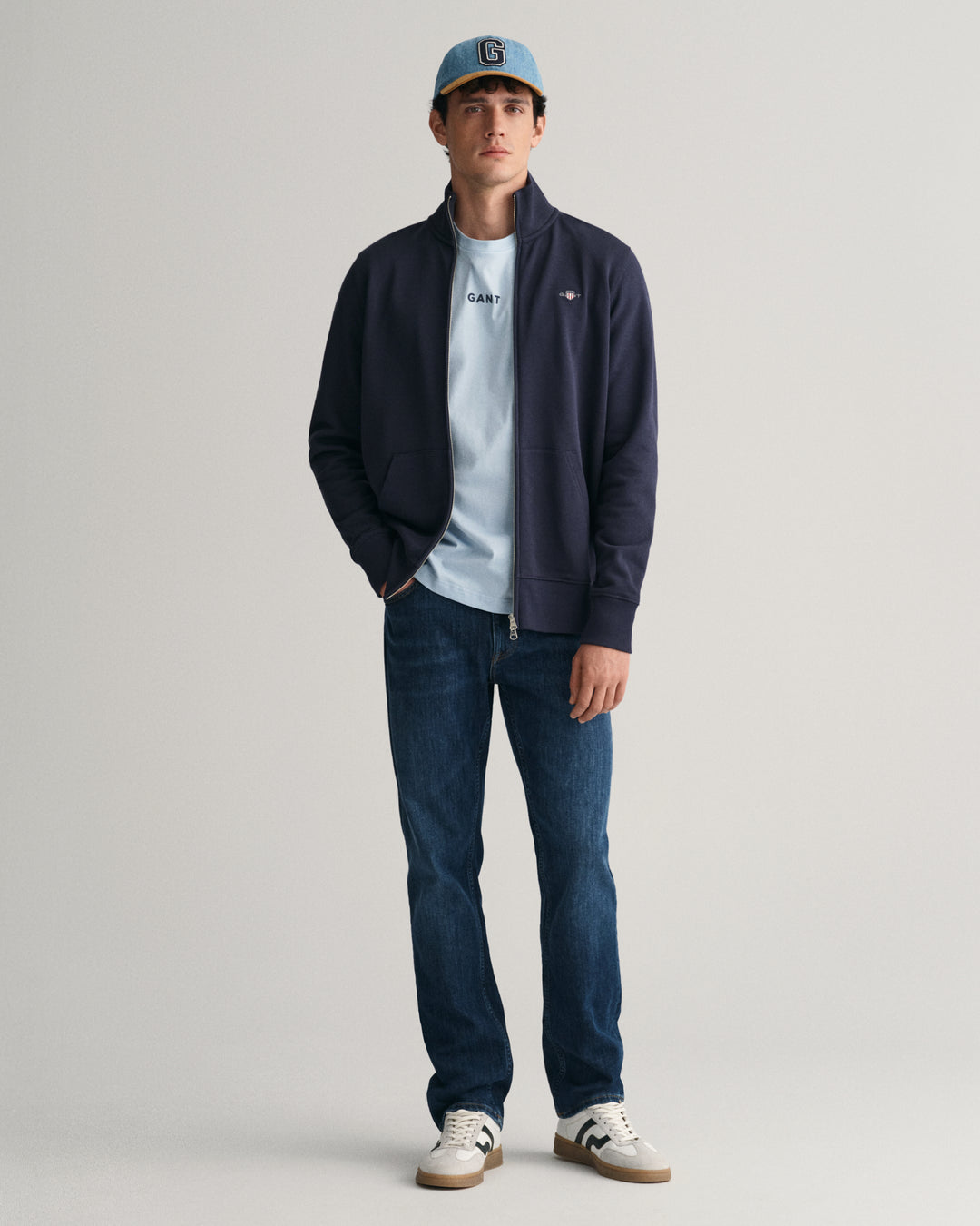 GANT Reg Shield Full Zip Sweat/Duks 2008006