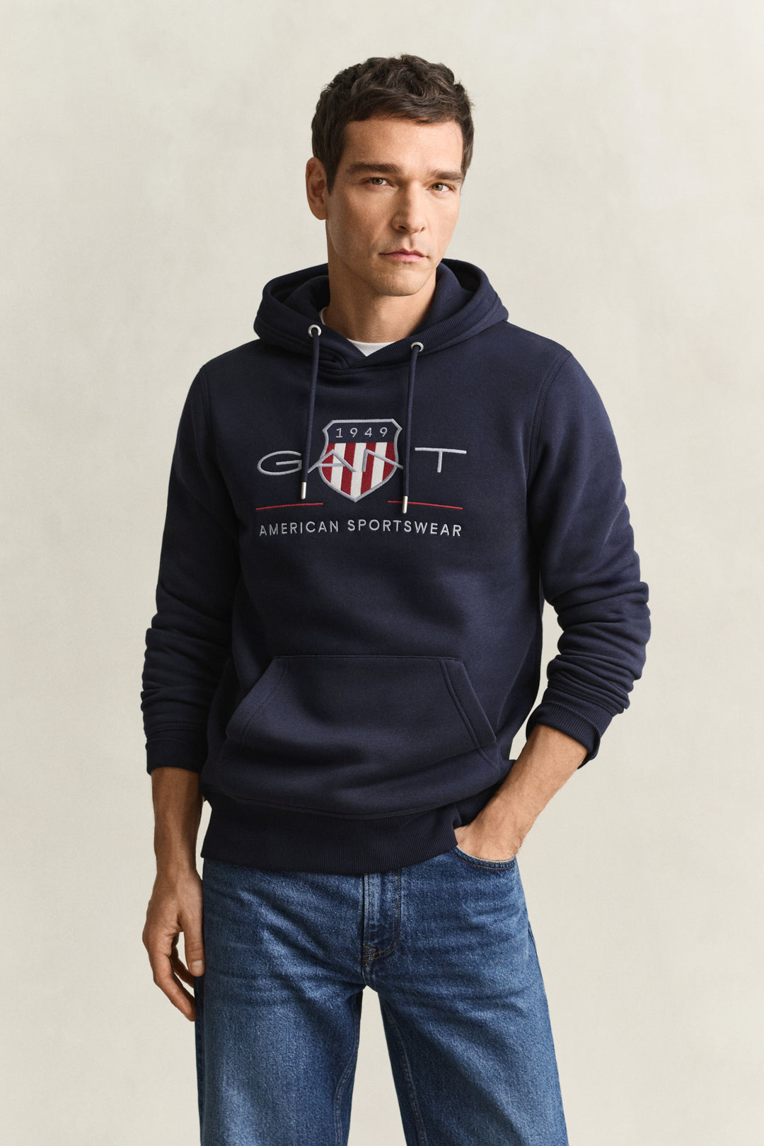 GANT Archive Shield Hoodie/Duks 2047082