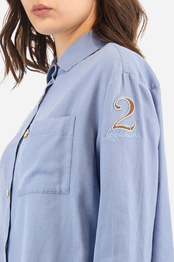 La Martina Shirt L/S Viscose Linen /Košulja WAC600-TL336