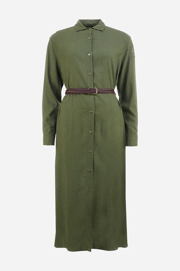 La Martina Dress L/S Viscose Linen /Haljina WAD001-TL336
