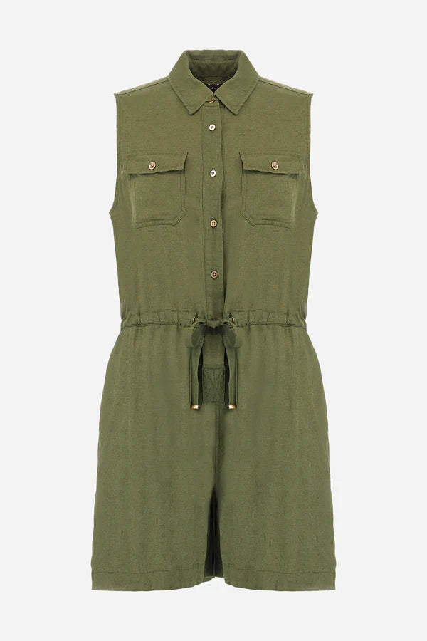 La Martina Sleeveless Jumpsuit /Kombinezon WAD003-TL336