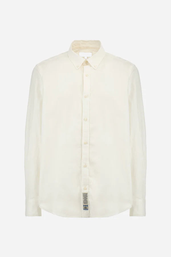 La Martina Shirt Light Cotton Linen  /Košulja MAC006-TL141