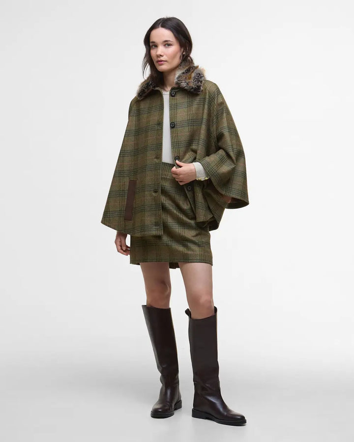 Barbour Flax Lily Cape/Pončo LWO0253