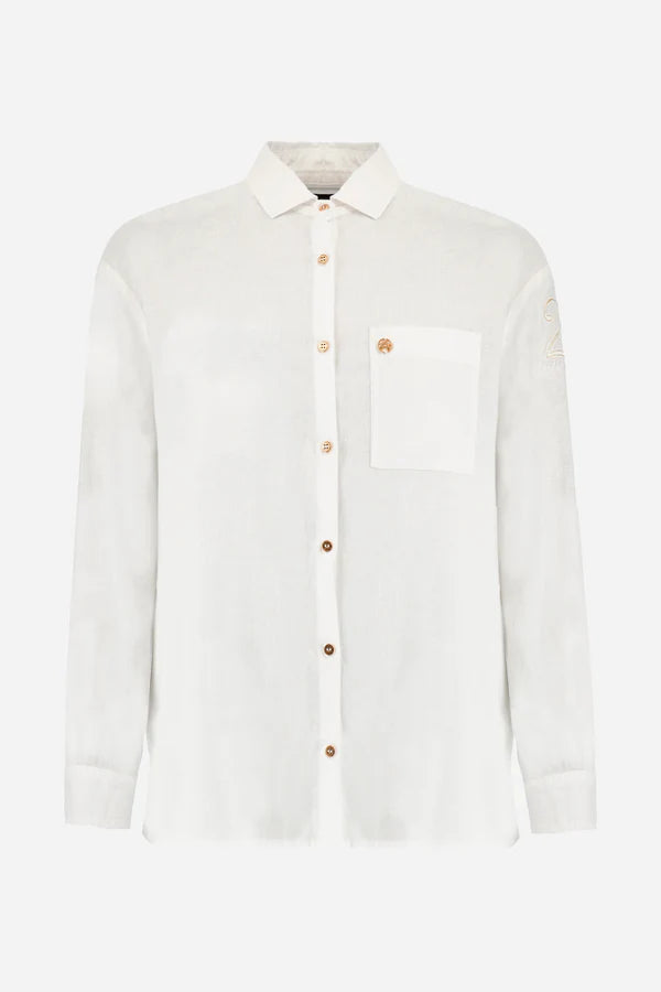 La Martina Shirt L/S Viscose Linen /Košulja WAC600-TL336