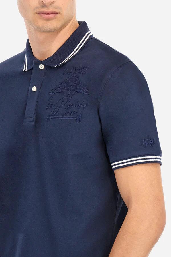 La Martina Polo Semi Piquet Stretch /Polo majica MAP303-PK001