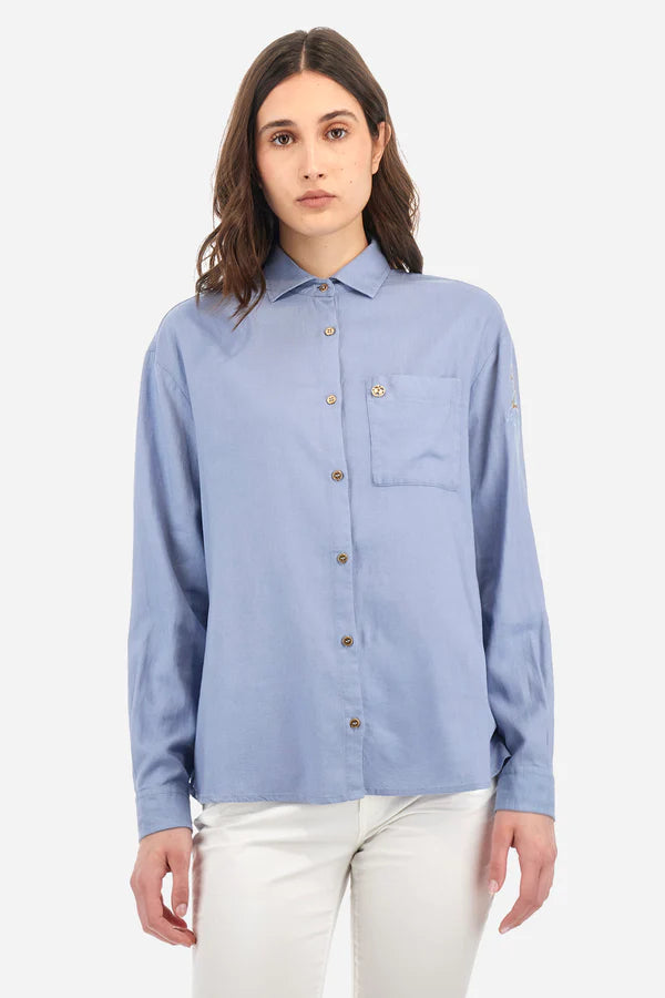 La Martina Shirt L/S Viscose Linen /Košulja WAC600-TL336