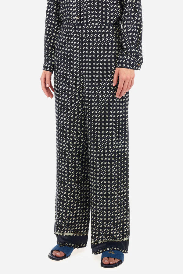 La Martina Pant Printed Viscose /Hlače WAT002-TW541