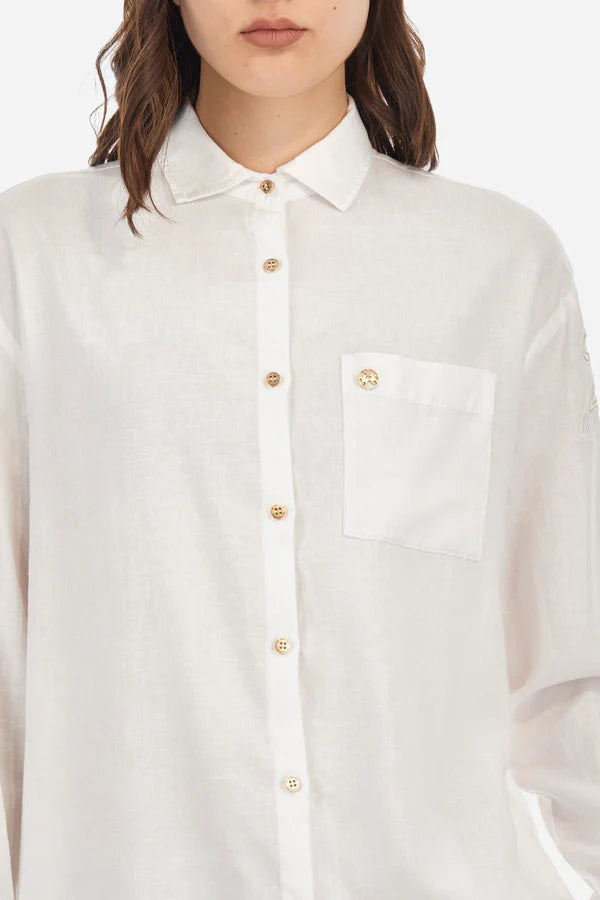 La Martina Shirt L/S Viscose Linen /Košulja WAC600-TL336