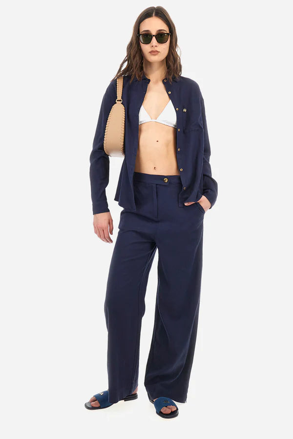 La Martina Pant Viscose Linen /Hlače WAT001-TL336