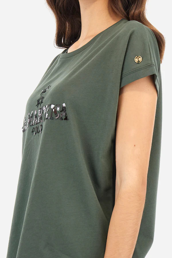 La Martina T-Shirt S/S Jersey /Majica WAR300-JS206