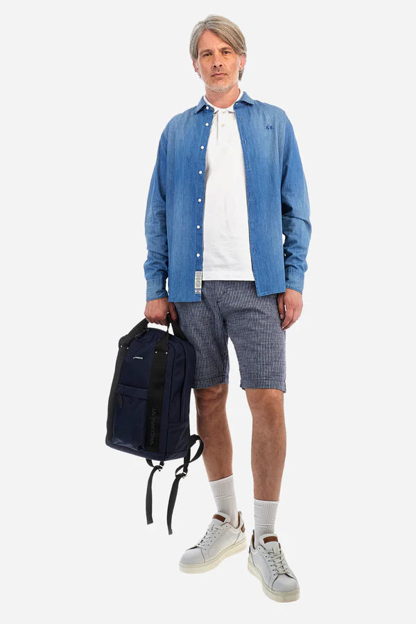 La Martina Bermuda Linen Cotton /Bermude MAB005-CV049