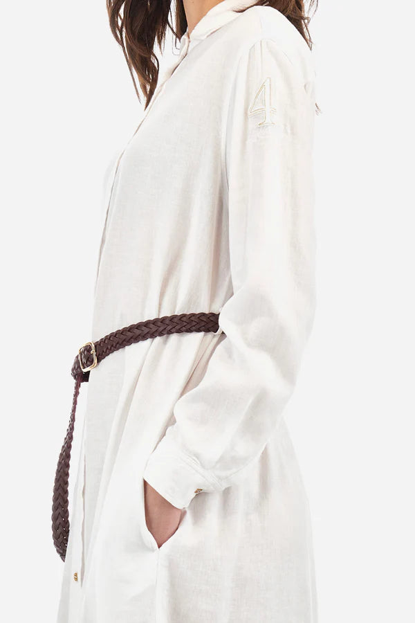 La Martina Dress L/S Viscose Linen /Haljina WAD001-TL336