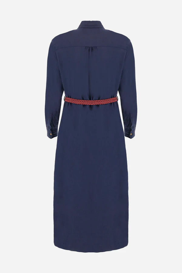 La Martina Dress L/S Viscose Linen /Haljina WAD001-TL336