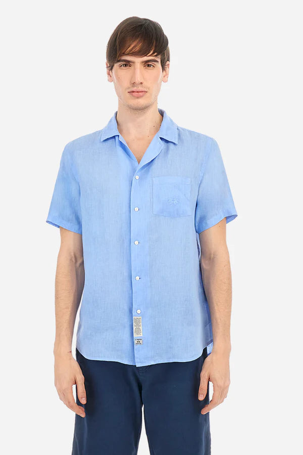 La Martina Shirt Linen /Košulja MAC025-TL144
