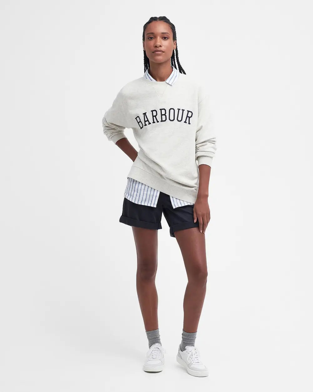 Barbour Northumb Sweatshirt/Duks LOL0591