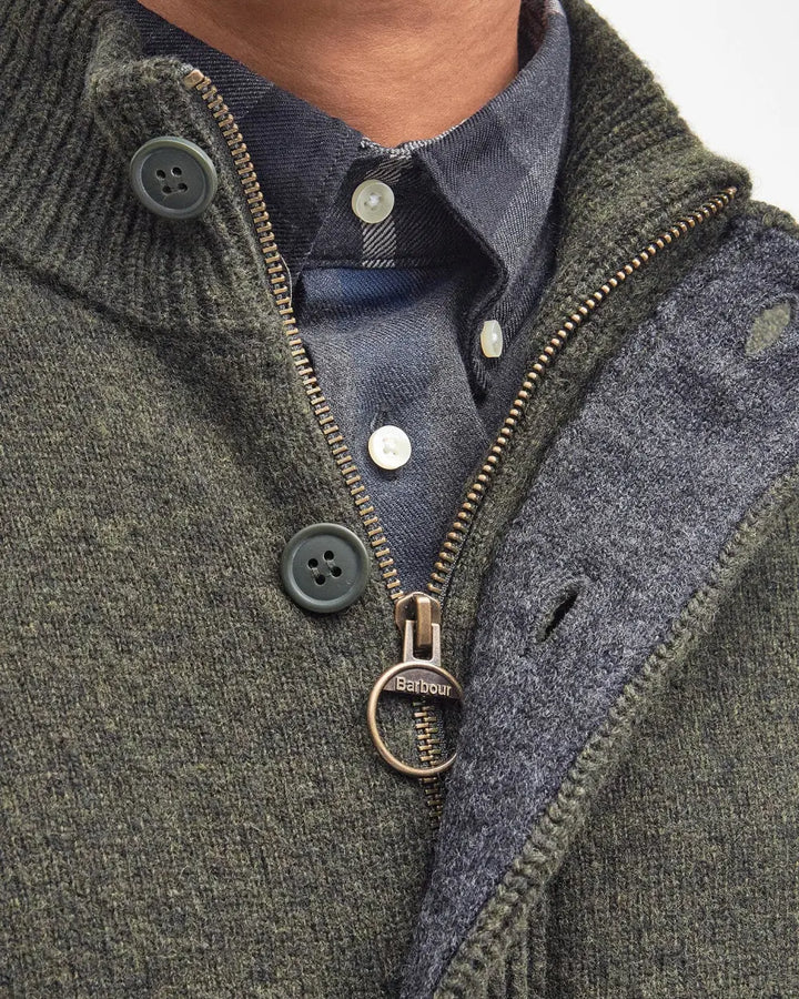 Barbour Ess Patch Zip Cardigan/Pulover MKN0731