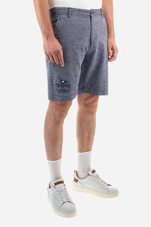 La Martina Bermuda Linen Cotton /Bermude MAB005-CV049