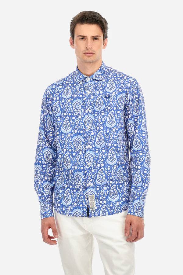 La Martina Shirt Light Popeline /Košulja MAC003-PP719