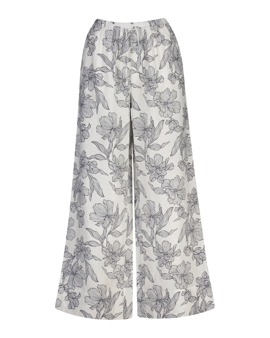 GANT Floral Linen Pants/Hlače 4150396