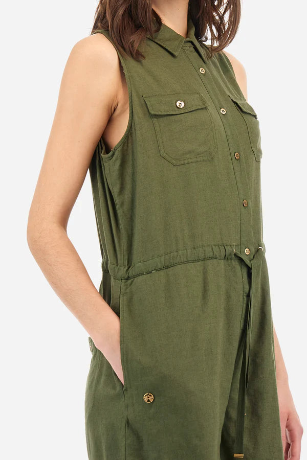 La Martina Sleeveless Jumpsuit /Kombinezon WAD003-TL336