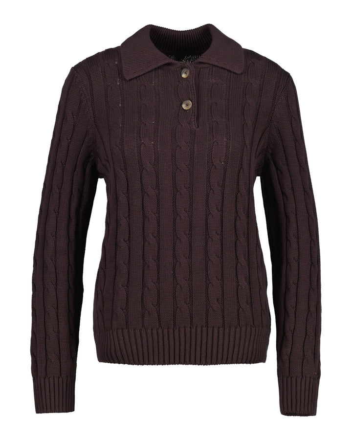 GANT Cable Knit Rugger/Pulover 4802406