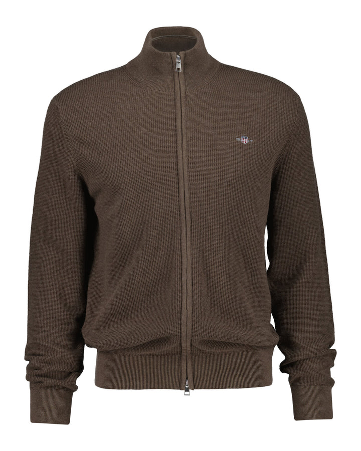 GANT Waffle Knit Zip Cardigan/Pulover 8030293